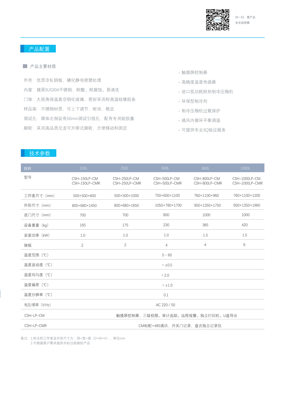 生化培養(yǎng)箱技術(shù)參數(shù)